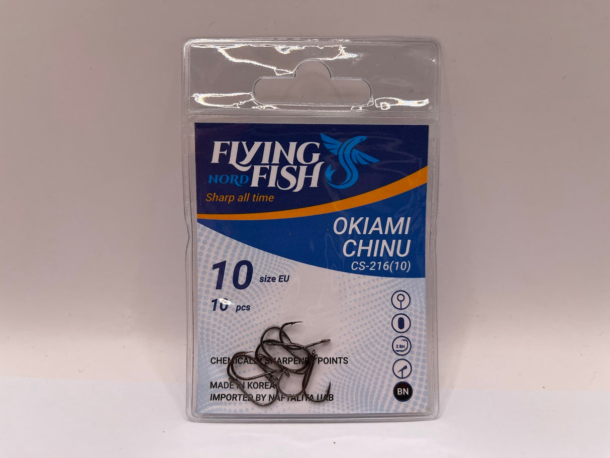 Žvejybinis kabliukas Flying Fish Nord OKIAMI CHINU — 4
