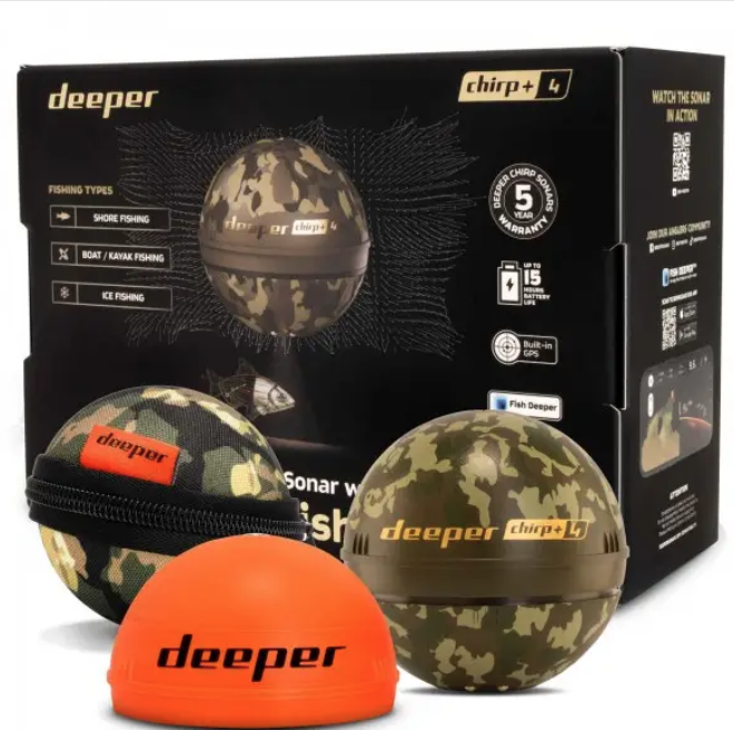 Deeper echolotas CHIRP+4 — 2