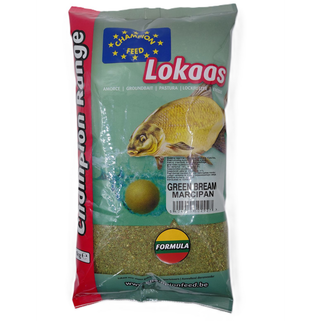 Champion pašaras Feed Green Bream Marcipan 1kg