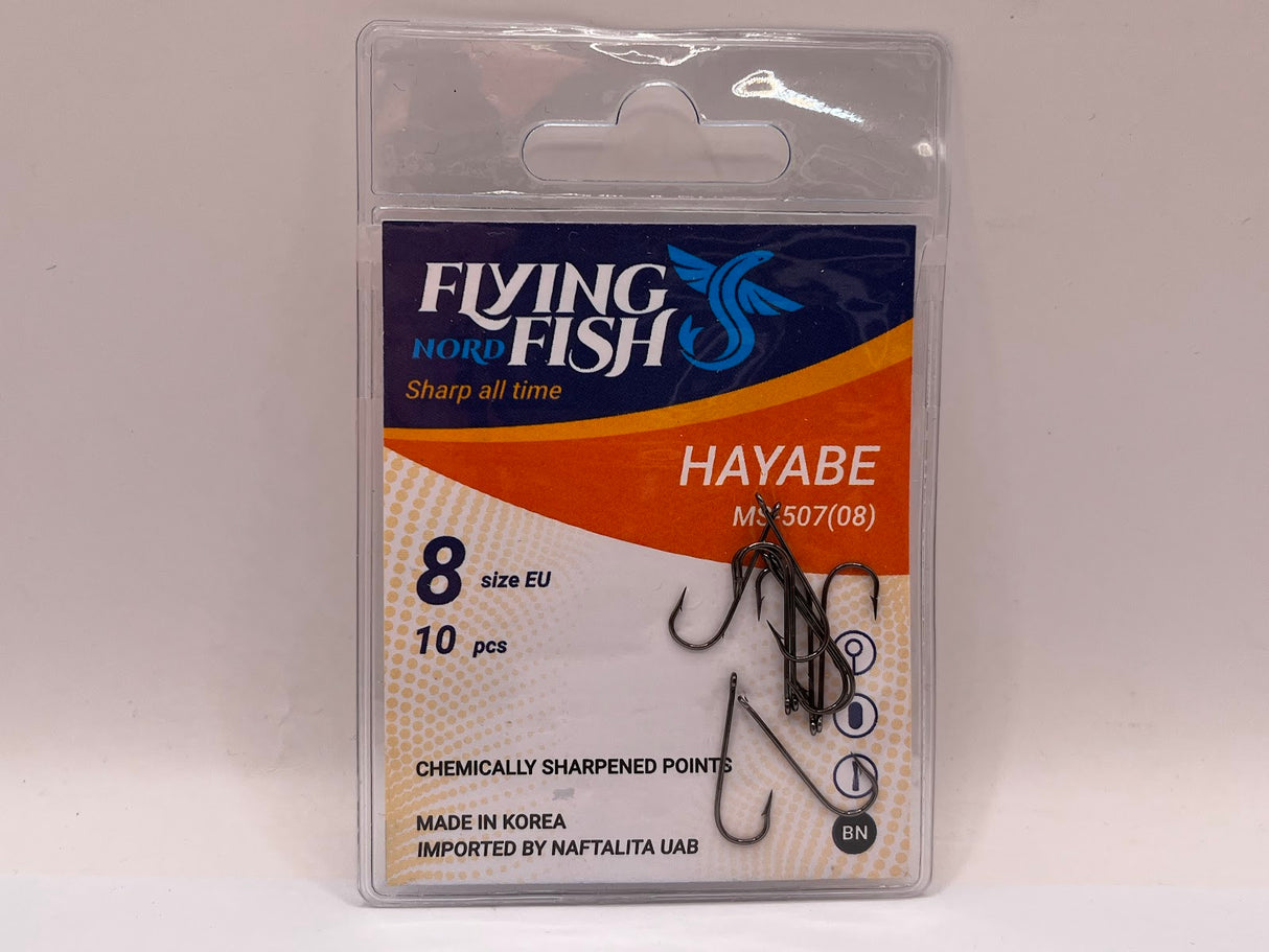 Žvejybinis kabliukas Flying Fish Nord HAYABE — 4