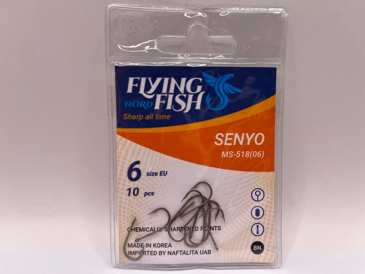 Žvejybinis kabliukas Flying Fish Nord SENYO — 3