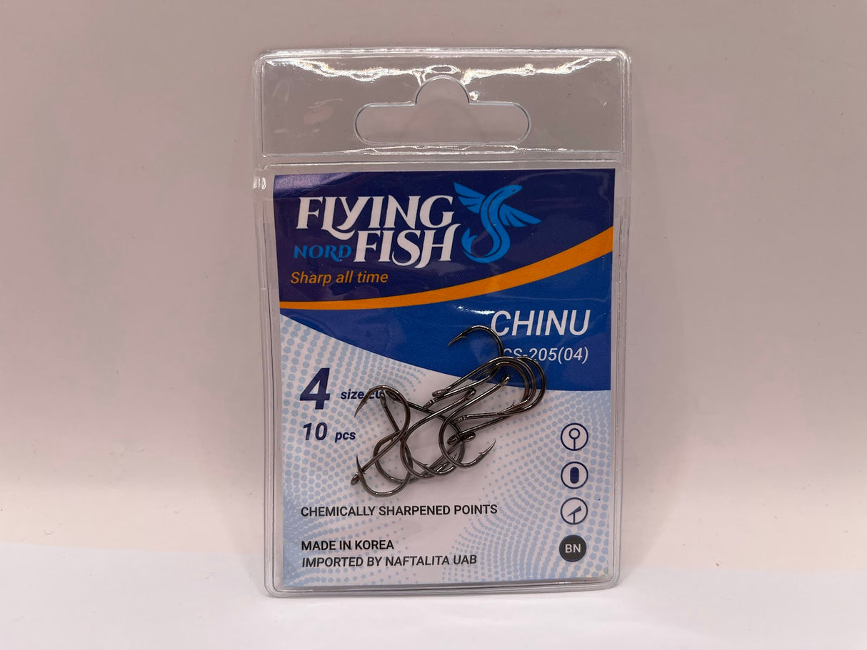 Žvejybinis kabliukas Flying Fish Nord CHINU — 2