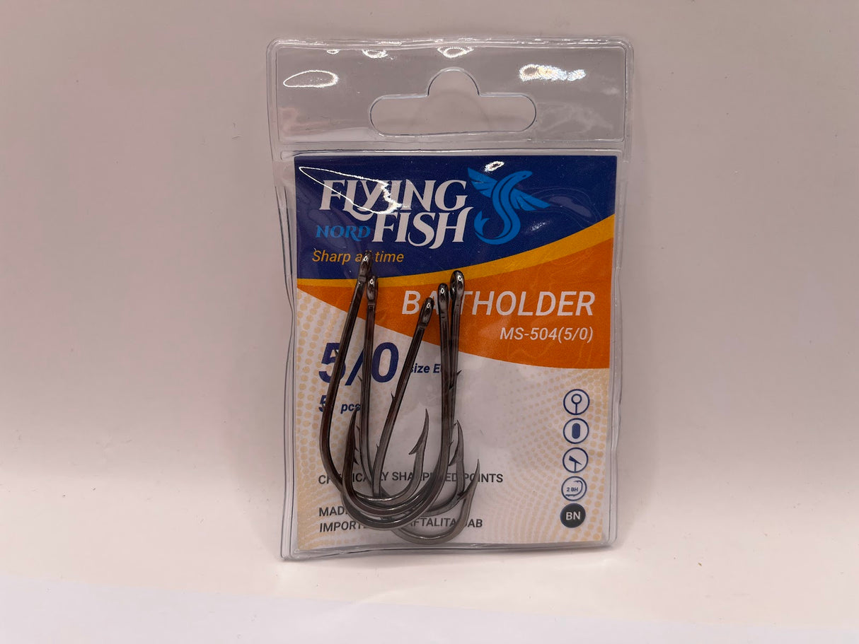Žvejybinis kabliukas Flying Fish Nord BAITHOLDER — 5