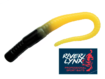 River Lynx silikoninis masalas Twist Worm — 14