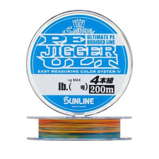 Sunline valas PE Jigger ULT (4braid) 200m — 2