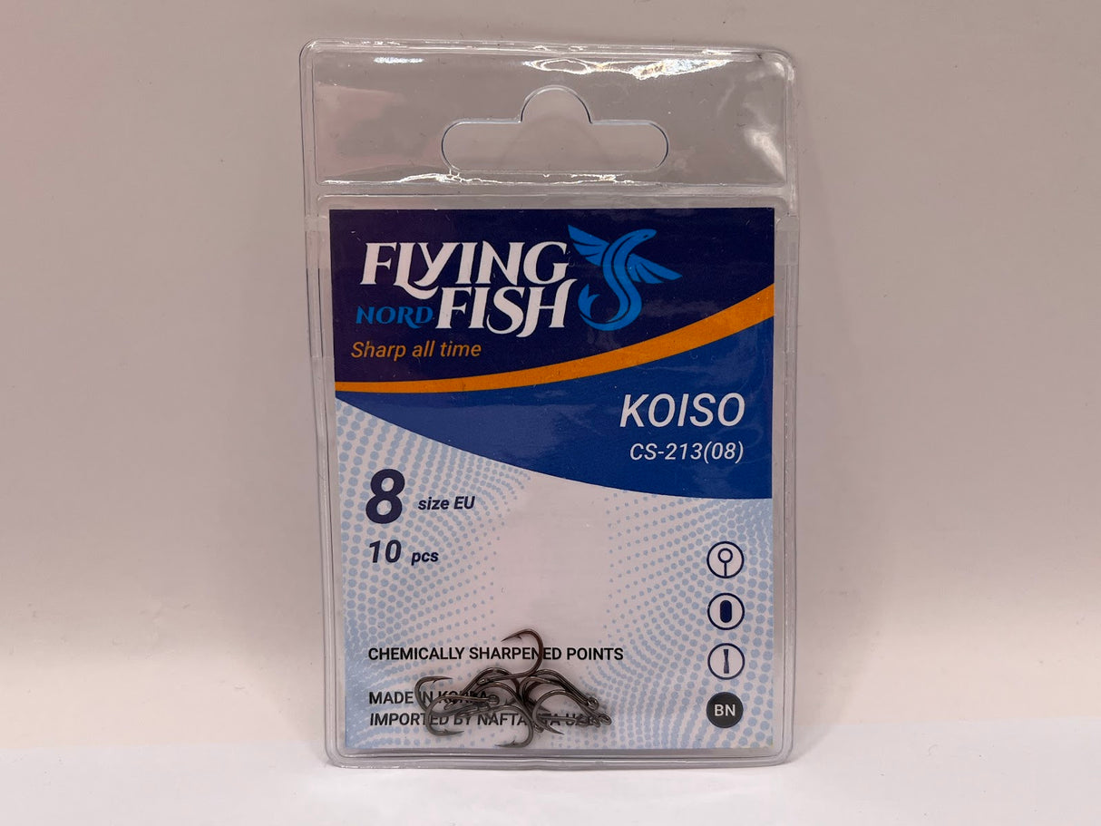 Žvejybinis kabliukas Flying Fish Nord KOISO — 4