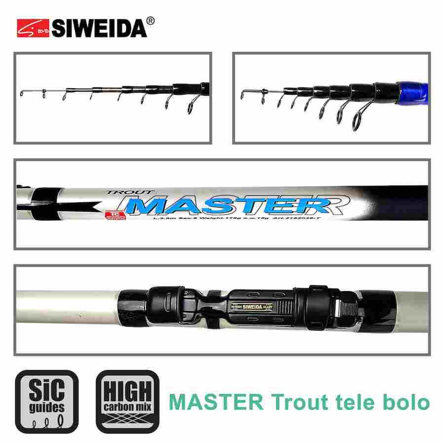Meškerė SWD-MASTER TROUT 360cm — 2