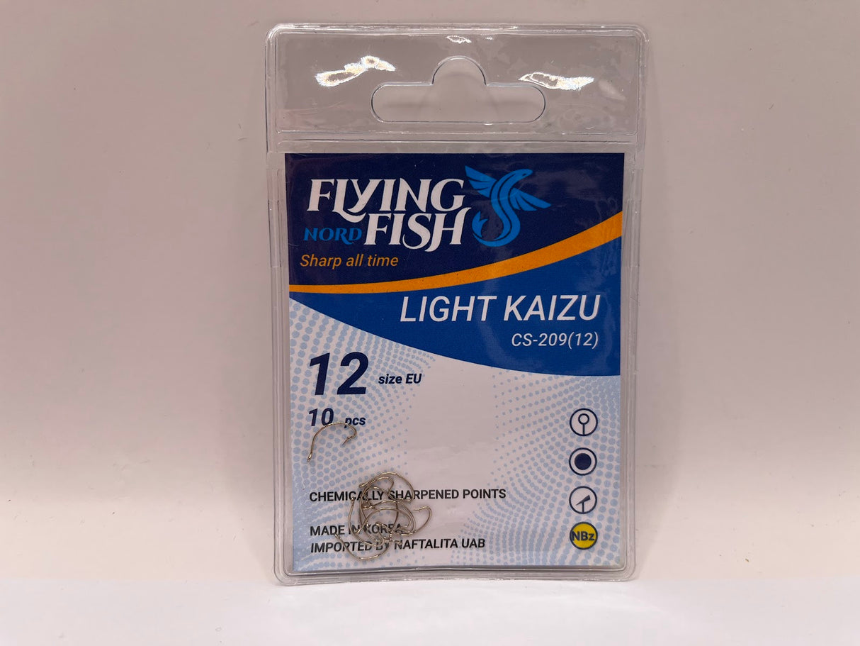 Žvejybinis kabliukas Flying Fish Nord LIGHT KAIZU — 4