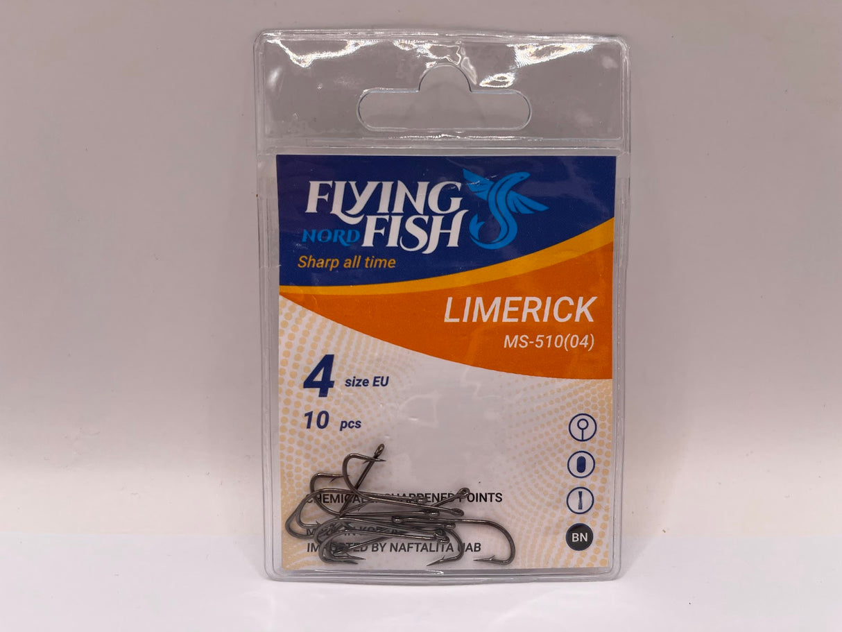 Žvejybinis kabliukas Flying Fish Nord LIMERICK