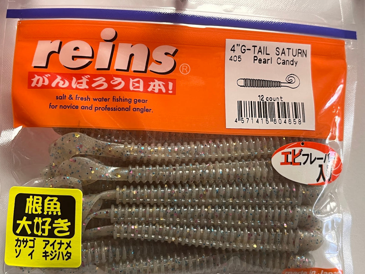Reins guminukas G-Tail Saturn 4" — 19