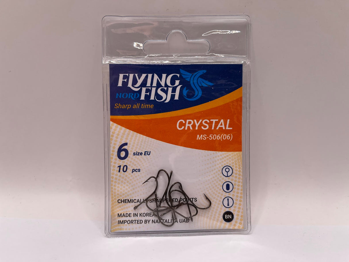 Žvejybinis kabliukas Flying Fish Nord CRYSTAL — 3