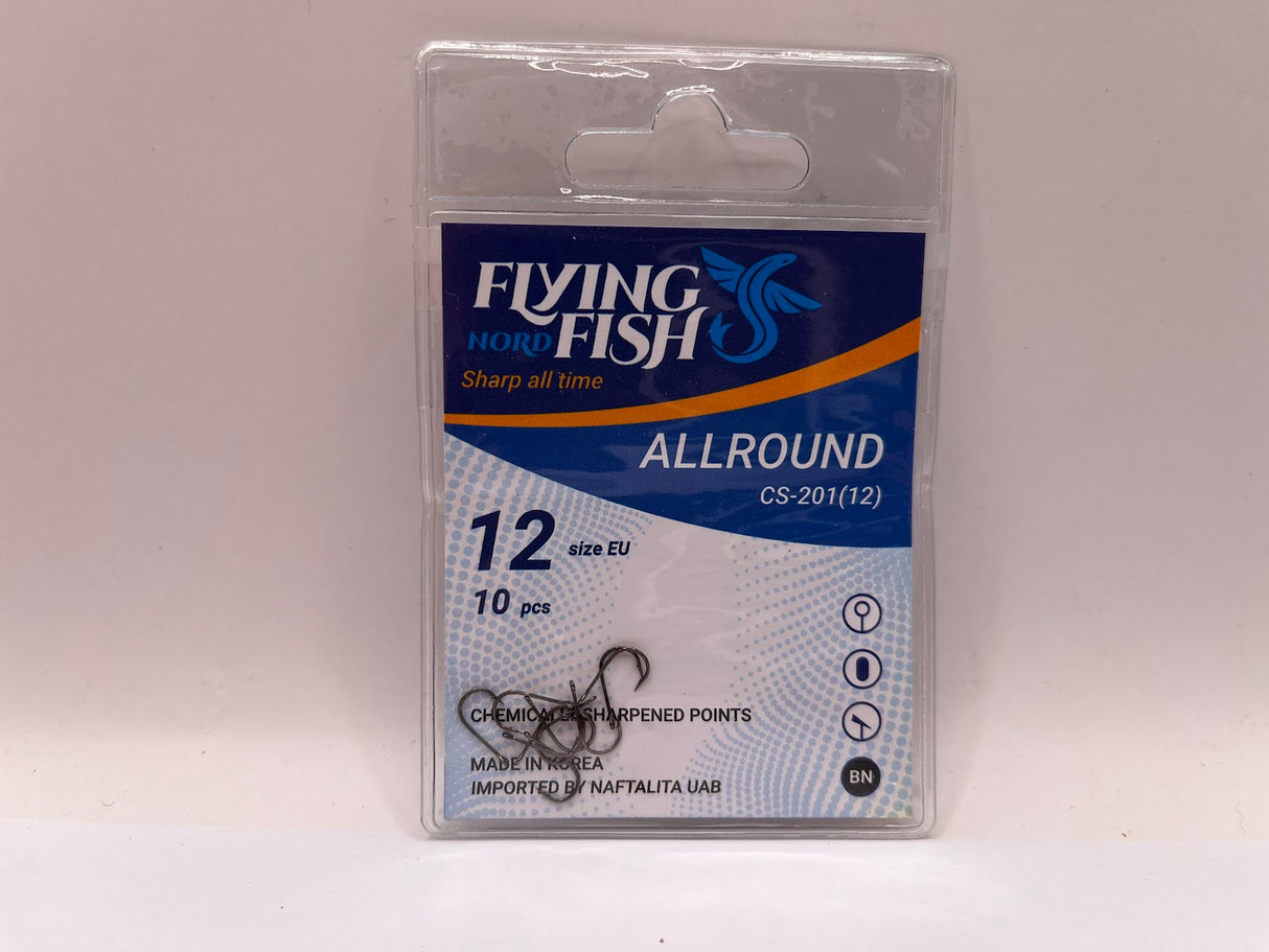 Žvejybinis kabliukas Flying Fish Nord ALLROUND — 8