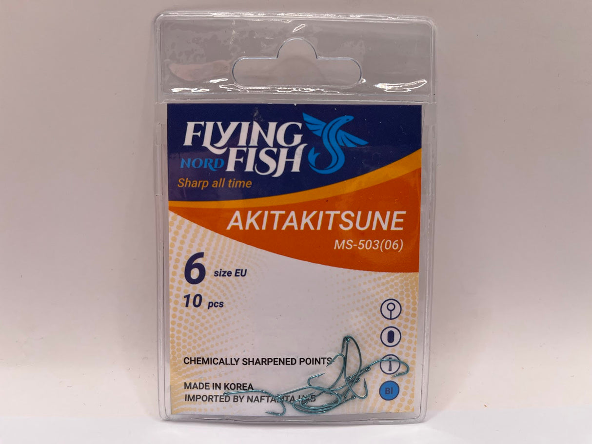 Žvejybinis kabliukas Flying Fish Nord AKITAKITSUNE — 2