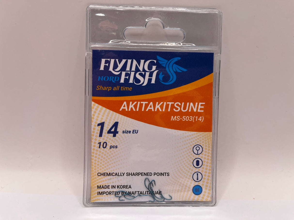 Žvejybinis kabliukas Flying Fish Nord AKITAKITSUNE — 6