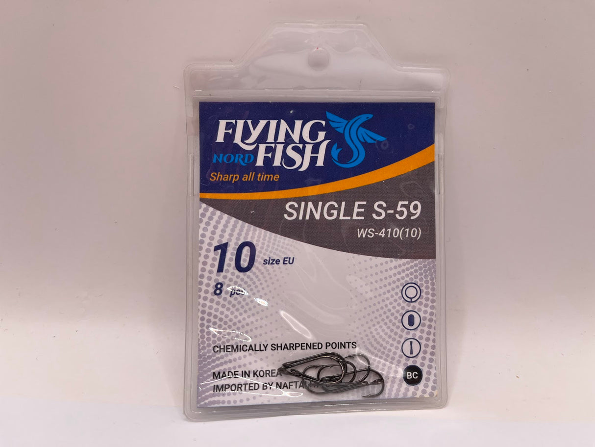 Žvejybinis kabliukas Flying Fish Nord SINGLE S-59 — 2