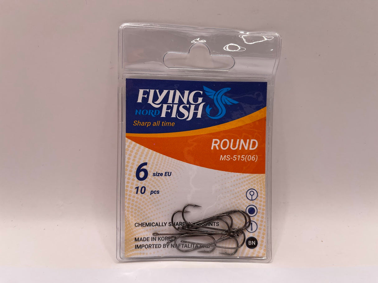 Žvejybinis kabliukas Flying Fish Nord ROUND — 4