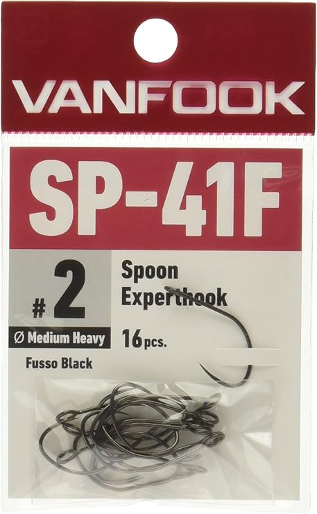 Vanfook kabliukai SP-41F Fusso Black