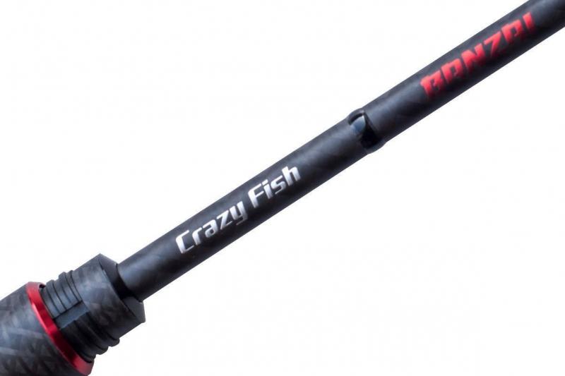 Spiningas Crazy Fish Banzai 207cm 0,8-5g