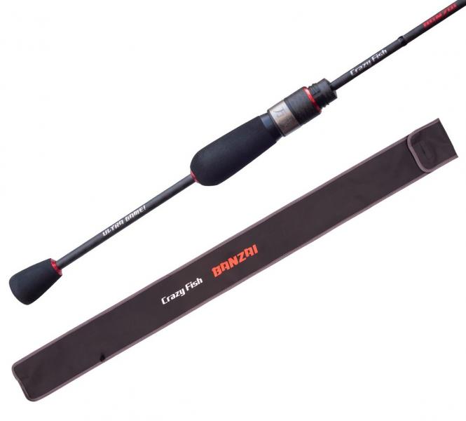 Spiningas Crazy Fish Banzai 207cm 0,8-5g