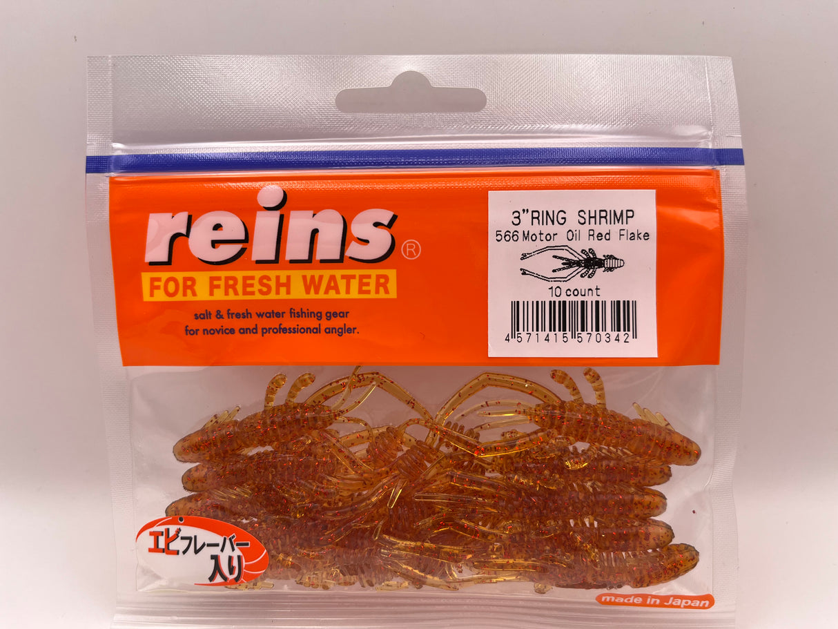 Reins guminukas Ring Shrimp 3"