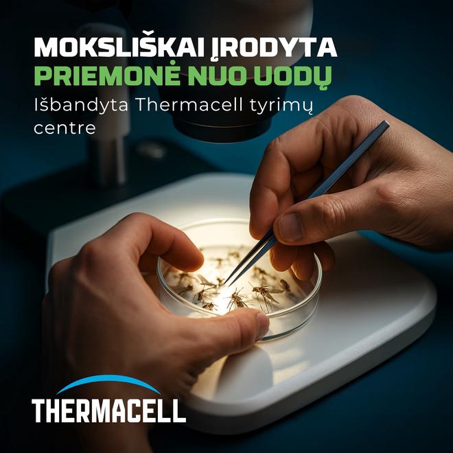 ThermaCell MR-300L-XIX Citridiol uodus atbaidantis įrenginys — 5