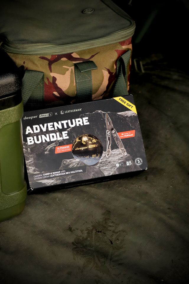 Deeper rinkinys CHIRP +4.0 Deeper Adventure Bundle