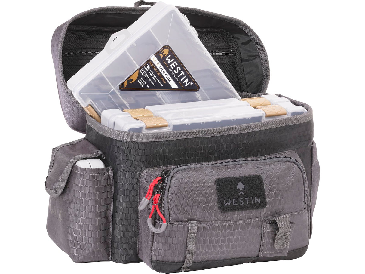 Westin Krepšys W4 Waist pack 4 boxes medium titanium black — 2