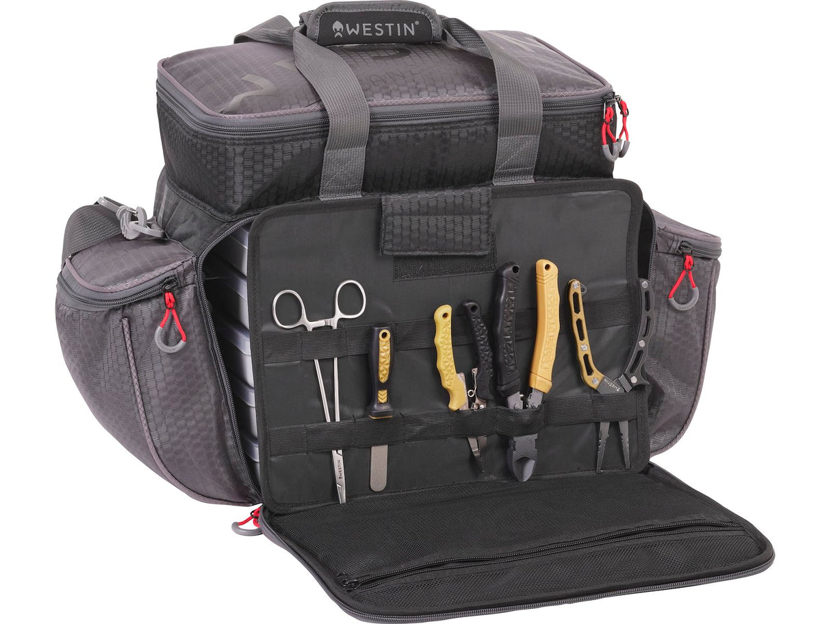 Westin Krepšys W4 Master lure bag 5 boxes os titanium black — 2