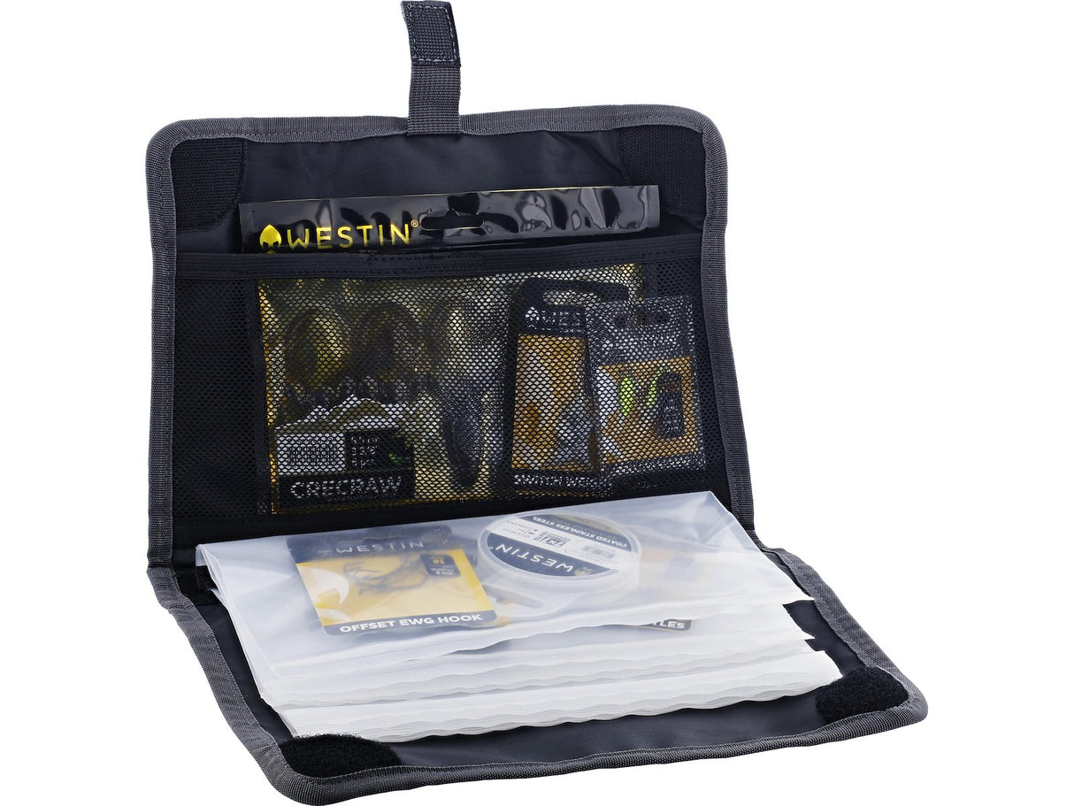 Westin W4 dėkliukas Rig Wallet Titanium Black — 2
