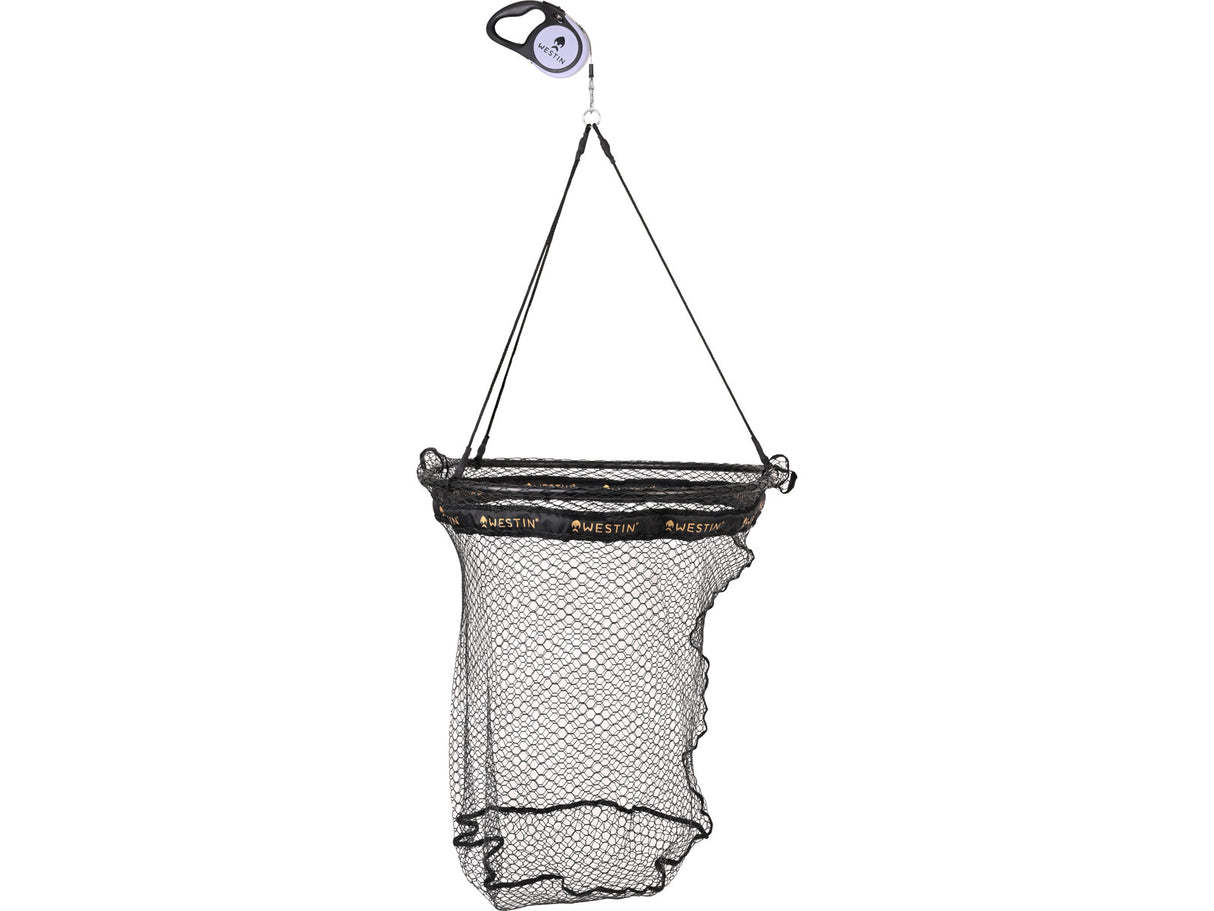 Westin graibštas Foldable retaining net XL 70x60x70 cm 5m line w. dog leash