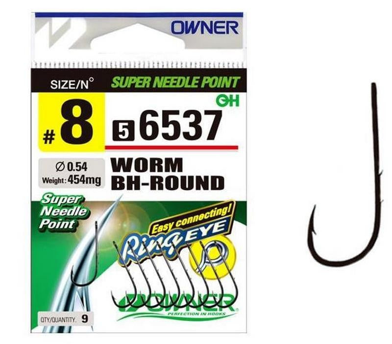 Kabliukai OWNER WORM BH-ROUND 56537
