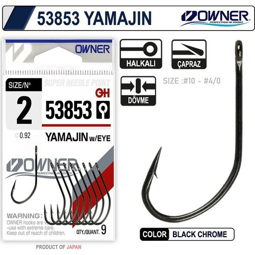 Kabliukai OWNER YAMAJIN w/EYE 53853
