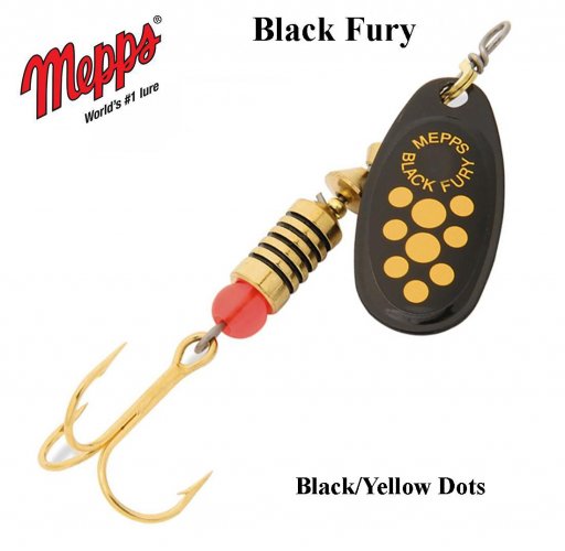 Mepps Sukrė Black Fury — 3