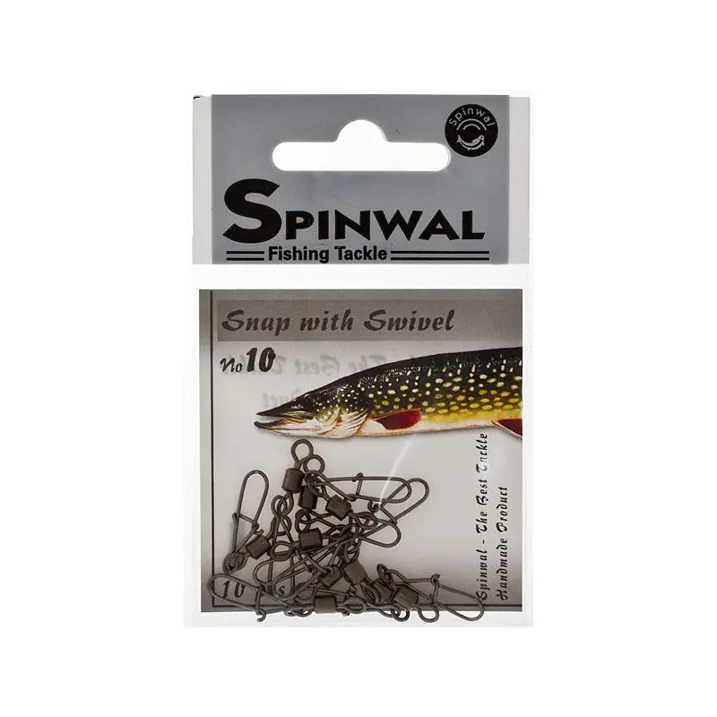 Suktukas su karabinu Spinwal Snap with swivel — 2