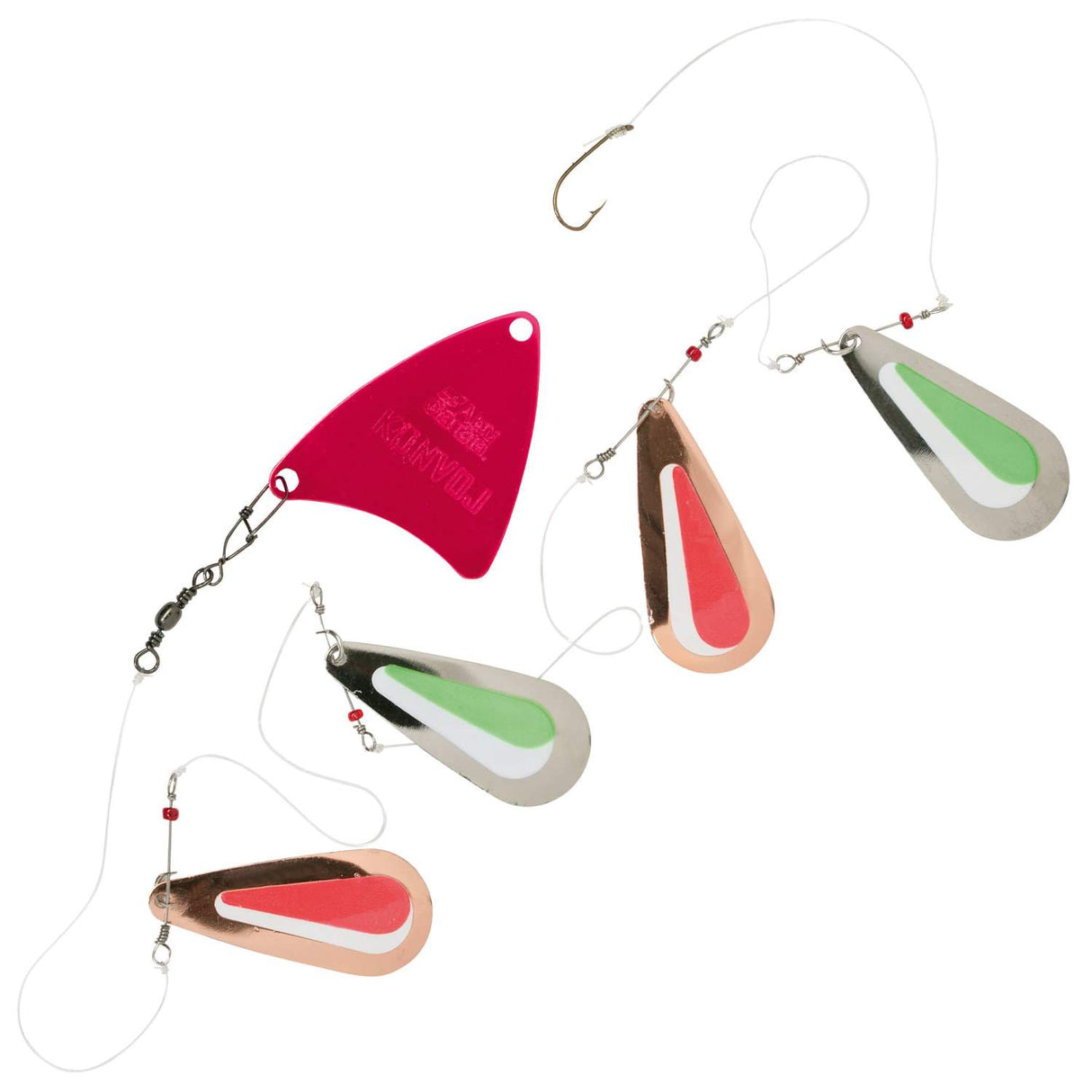 AbuGarcia blizgė Konvoj K/Red S/Green