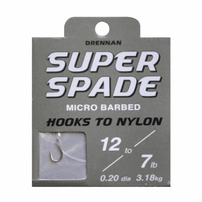Drennan kabliukai su pavadėliu Super Spade