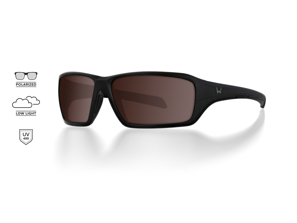 Westin W6 akiniai Sport 15 Matte Black — 3