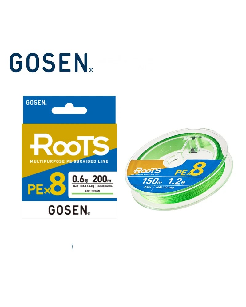 Gosen Roots PEx8 pintas valas — 2
