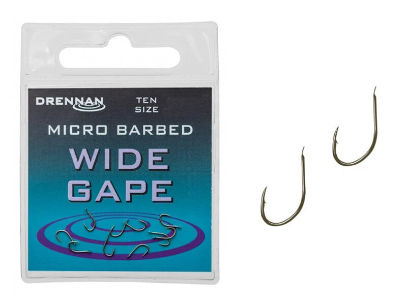 Drennan kabliukai Wide Gape