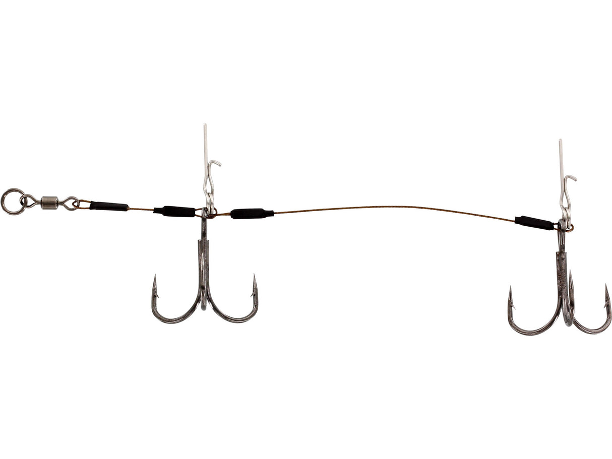 Westin pavadėliai Add-It Stinger Double 1x7 40,8kg 15cm #2/0 2psc