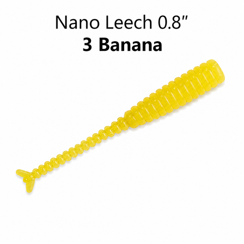 Guminukai Crazy Fish Nano Leech 0.8''20mm