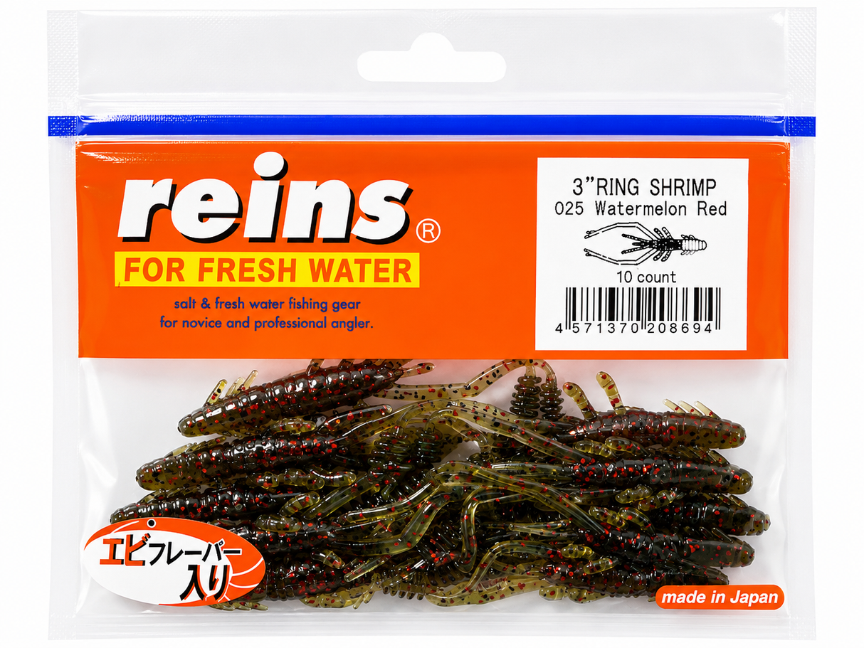 Reins guminukai Ring Shrimp 3"