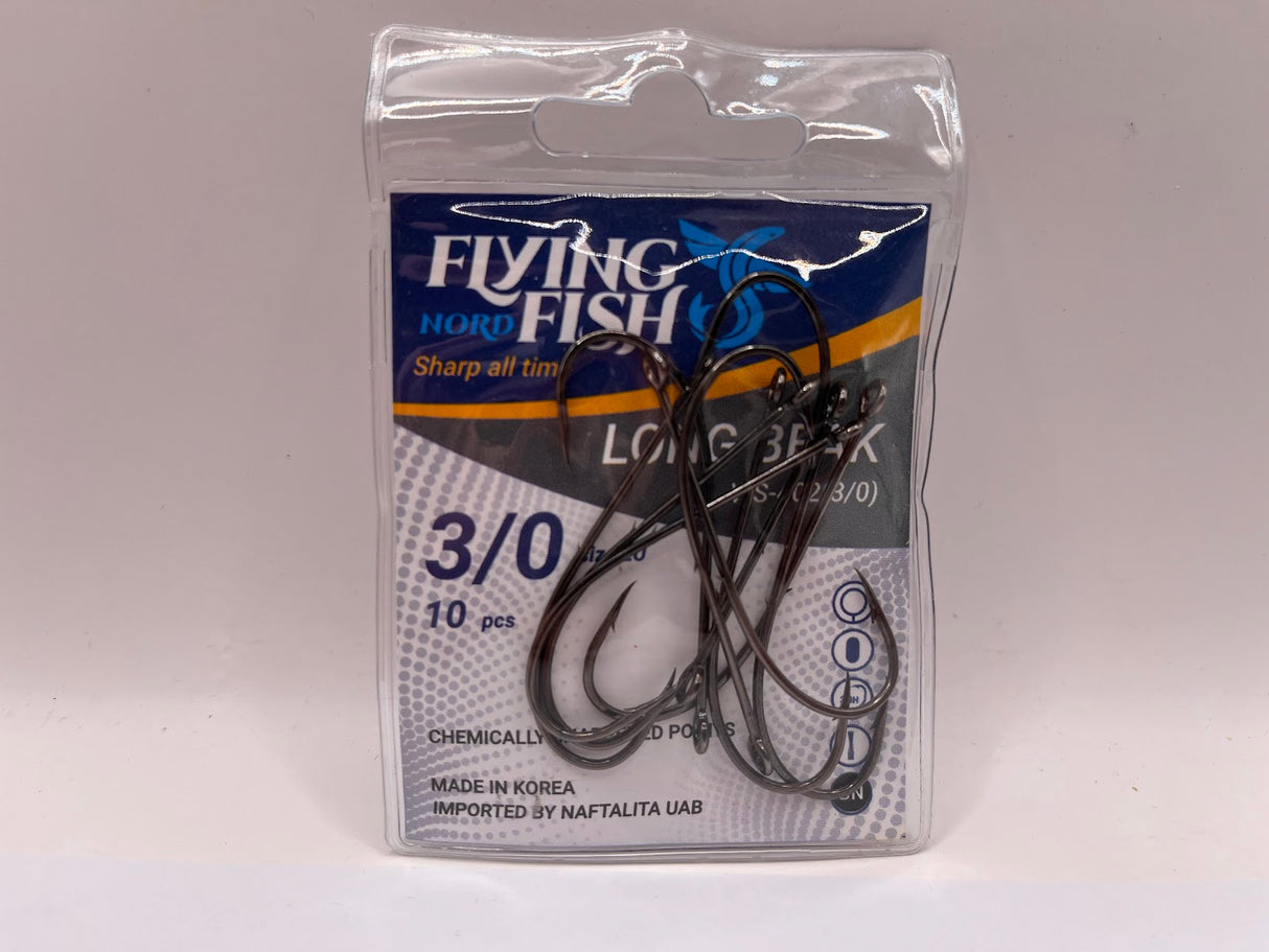 Žvejybinis kabliukas Flying Fish Nord LONG BEAK — 3