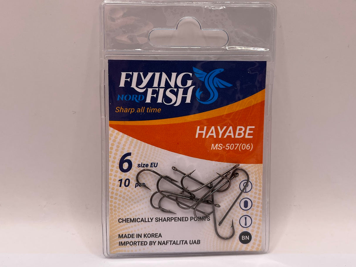 Žvejybinis kabliukas Flying Fish Nord HAYABE — 3