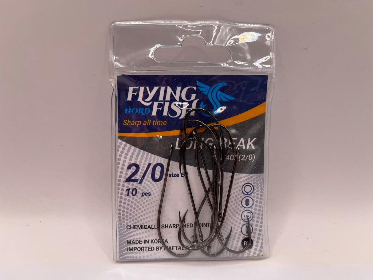 Žvejybinis kabliukas Flying Fish Nord LONG BEAK — 2