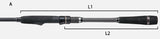 Tailwalk meškerė Dageki S672M 201cm 3.5-24g — 3