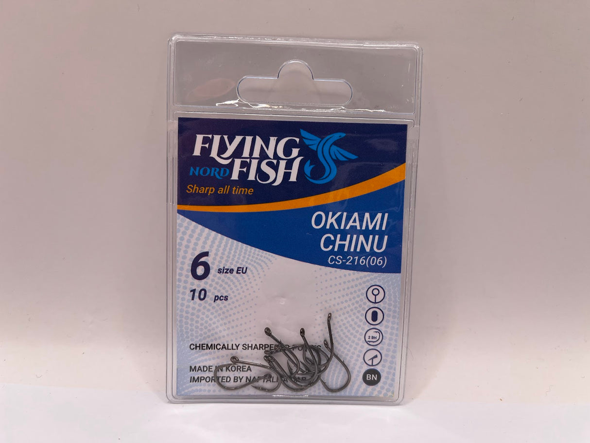 Žvejybinis kabliukas Flying Fish Nord OKIAMI CHINU — 2