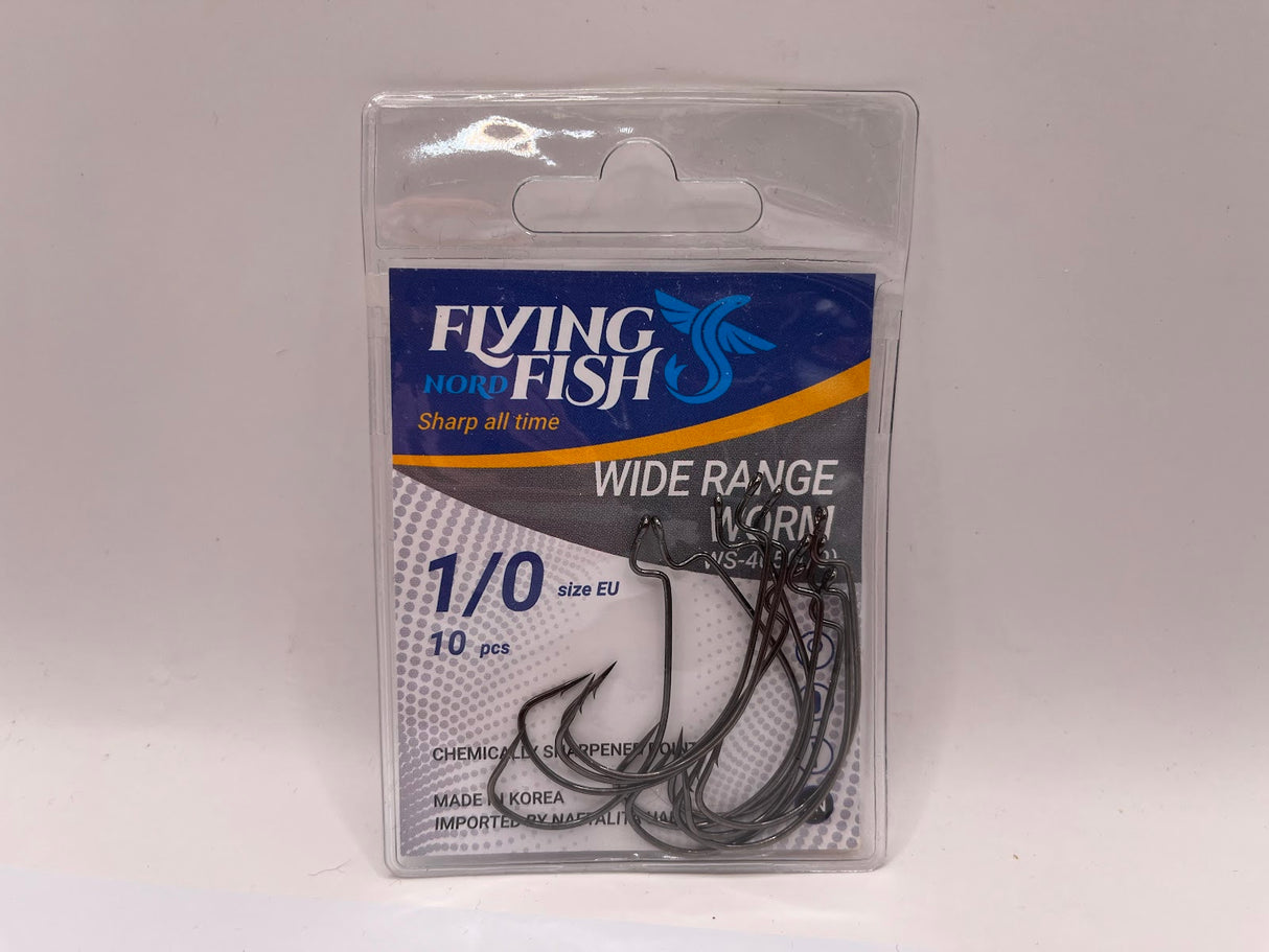 Žvejybinis kabliukas Flying Fish Nord WIDE RANGE WORM — 2