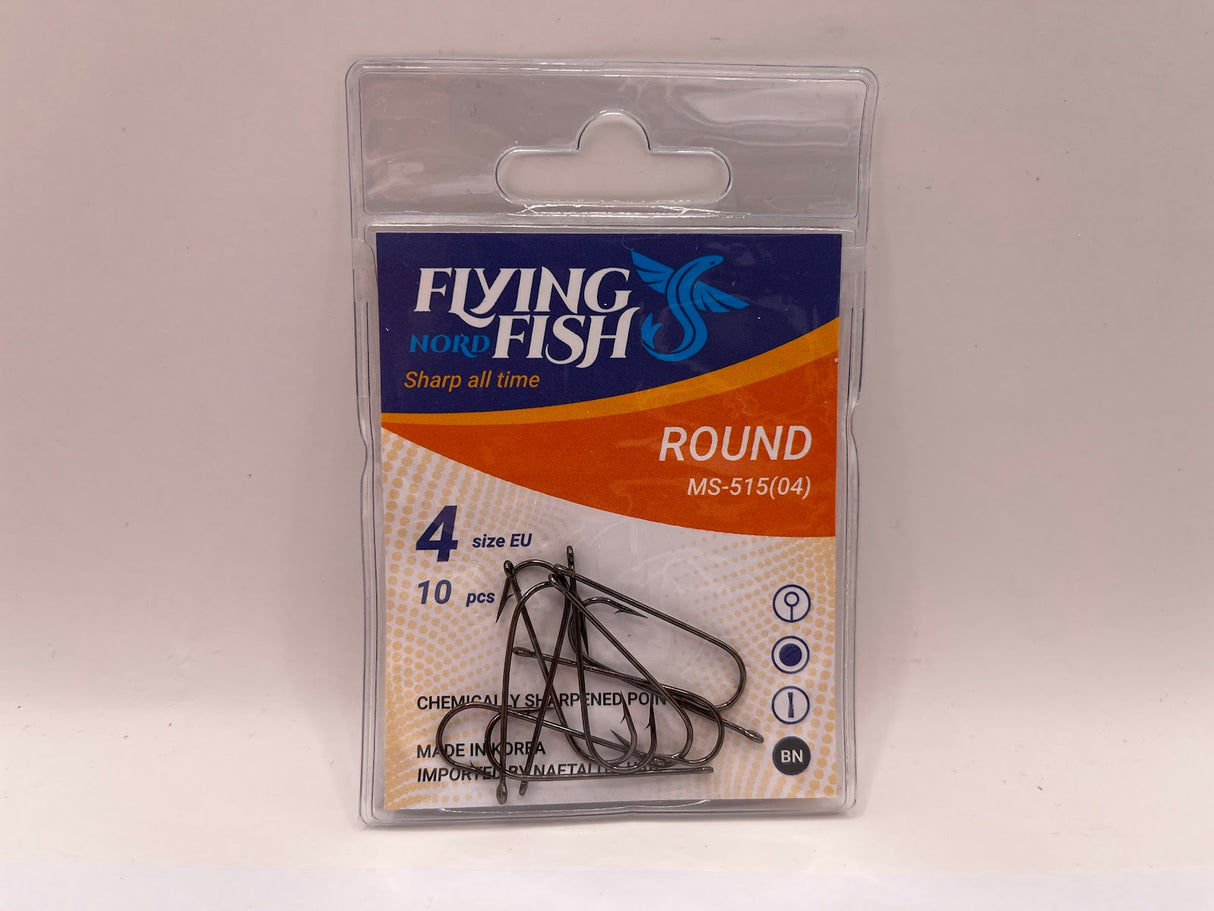 Žvejybinis kabliukas Flying Fish Nord ROUND — 3