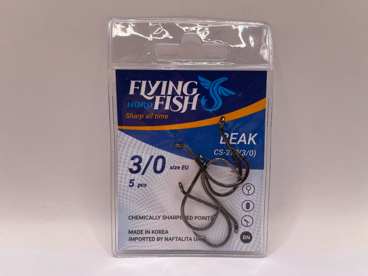 Žvejybinis kabliukas Flying Fish Nord BEAK — 2